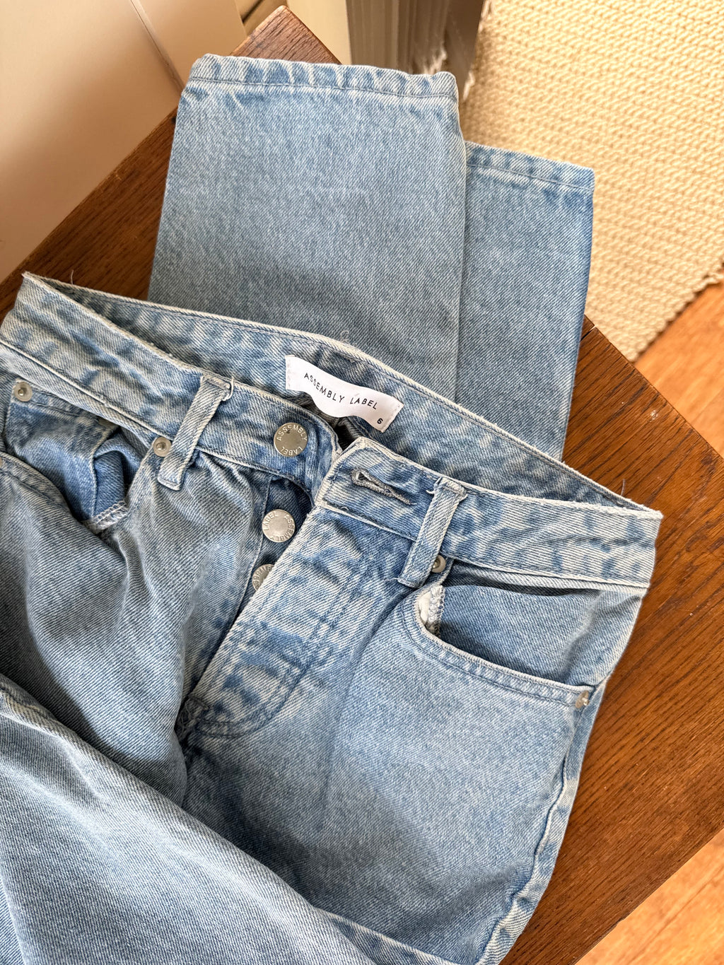 Assembly Label Jeans / Size 6
