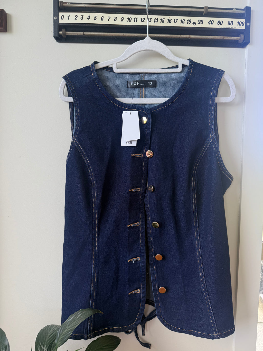 Denim Top / Size 12