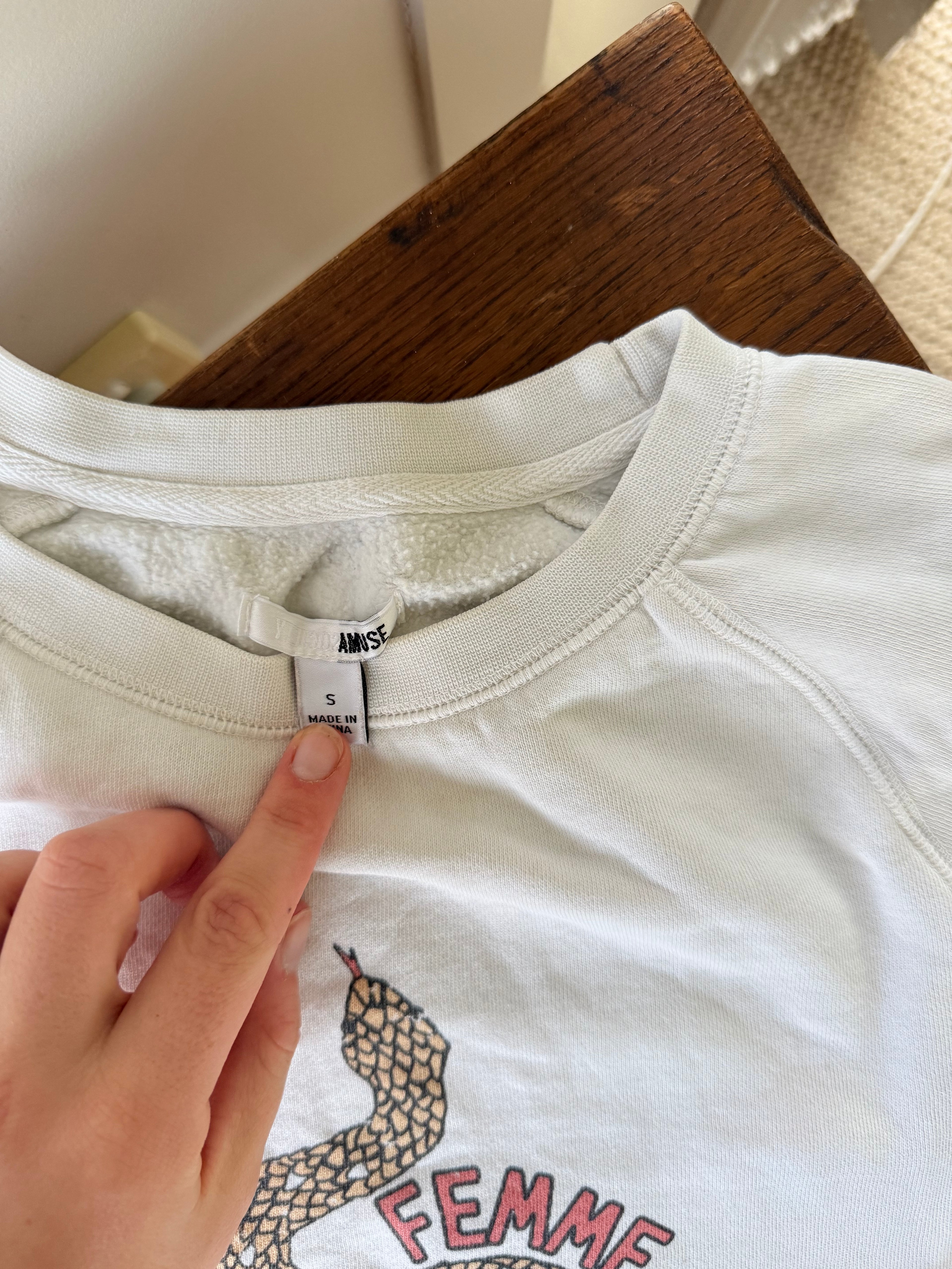Society Amuse Jumper / Size Small